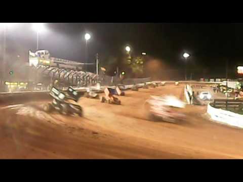Williams Grove Speedway 410 Sprint Car Highlights 10-07-16