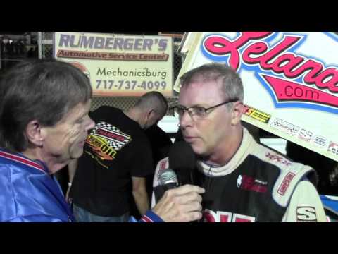 Williams Grove Speedway 410 Sprint Car Victory Lane 10-07-16