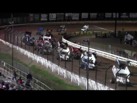 Williams Grove Speedway 410 and 358 Sprint Car Highlights 9-16-16