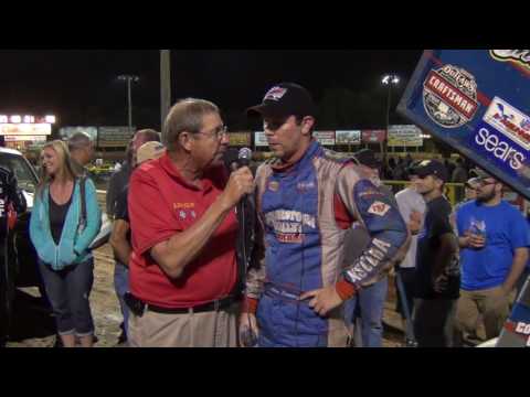 Lincoln Speedway 410 Sprint Car Victory Lane 09-03-16
